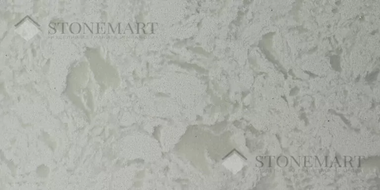 Камень: кварцит. Производитель: Belenco. Декор: Iceberg Цвет: белый